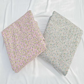 꾸미지오) 데이지 국내생산 대폭 순면 20수 광목 바이오워싱 원단 /쏘잉/미싱/홈패션/만들기용 원단, 그레이, 1개
