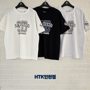 [행텐주니어] *인천점* 샌디에고레터링 쿨텐션 반팔티셔츠@@25년여름#초신상# 인기상품@@시원한쿨텐션원단@@14520-031-410-31