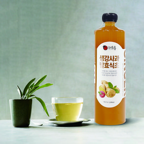 해초롱 자연발효 생강사과즙발효식초1000ml, 1개, 1L