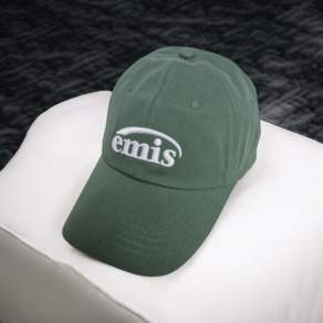 [국내매장판] 24FW 이미스 리뉴얼 그린 모자 - NEW LOGO EMIS CAP(RENEWAL)-GREEN