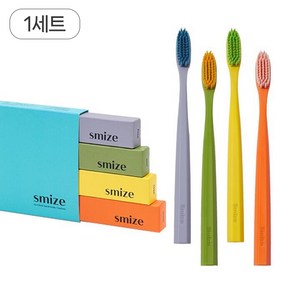 스마이즈 그래핀모 칫솔 B세트 (3.5cm), 1세트, 4개입