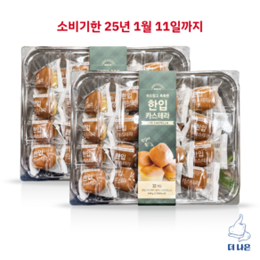 트레이더스 부드럽고 촉촉한 한입 카스테라 640g (20g x 32개), 2개