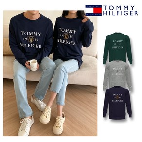 TOMMY 타미힐피거 그래픽 긴팔티셔츠