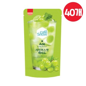 카페스노우 샤인머스캣에이드 230ml x 40개