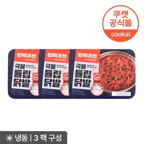 원팩쿠캣 국물튤립닭발 380g X 3팩, 3개