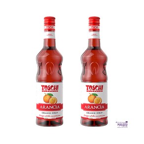 토스키 오렌지 시럽 1000ml x 2개 TOSCHI, 1L