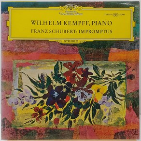 [중고LP] WILHELM KEMPFF 빌헬름 캠프 (SCHUBERT - IMPROMPTUS : 슈베르트 즉흥곡) LP