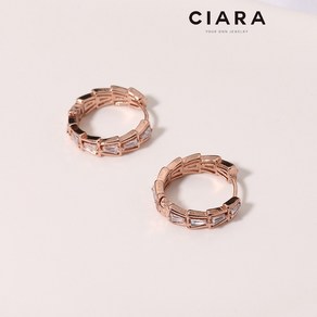 CIARA 14K Pato 애로우휠 원터치 귀걸이(GoldPlated)