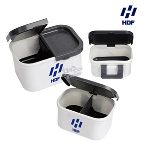 HDF 해동 카리스마 사각 EVA 미끼통 / 크릴 지렁이 보관통, S, 1개, S