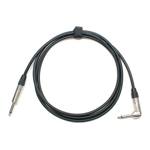 카나레 기타케이블 L-2T2S 뉴트릭 6.3mm(TS)-6.3mm(TS)ㄱ자 (SCN-TSR)