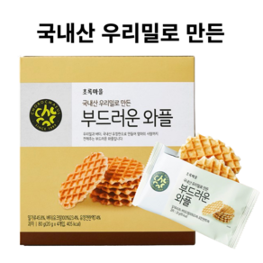 초록마을 부드러운 와플, 5개, 80g