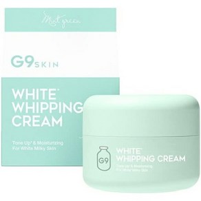 일본직발송 6. G9SKIN 화이트 휘핑 크림 민트 그린 _ 50G B085261FM9, One Size, One Colo, 1개