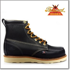 쏘로굿 THOROGOOD 6 MOC TOE black814-6201 HANTING BOOTS 솔로굿 헌팅 부츠 오일드 레더 블랙 검정