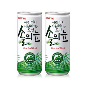 [롯데]솔의눈240mx(15캔)/음료수/음료, 240ml, 15개