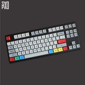 사오파오 돌치RGBY XDA 키캡 PBT 염료승화 (131키 )