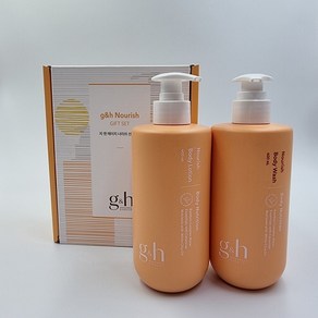 암웨이 g&h 너리쉬 바디로션 + 바디워시 400ml 선물셋트, 1개