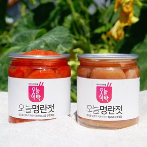 [오늘식탁] 강경 무색소명란젓 파치 500g 1kg