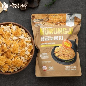 현미 찹쌀 황금누룽지 FDA HACCP 인증, 700g, 1개, 백미 누룽지, 1개