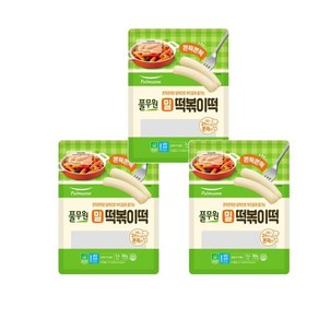 풀무원 밀 떡볶이 떡 550g 3개