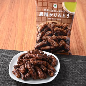 일본 훼미리마트 참깨의 풍미가 풍부한 흑설탕 카린토 135g, 1개