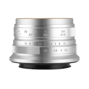 칠공장 7atisans 25ES 25mm F1.8 E 마운트 소니 E APS-C 실버 렌즈