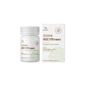 에너데이 프리미엄 베르가못 추출물정 600mg 60정, 1개