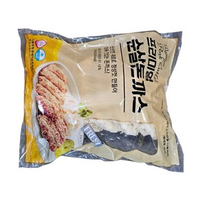 송림 프리미엄 순살돈까스 1.5kg (150gx10개입) 국내산 돼지고기 돈가스, 1개