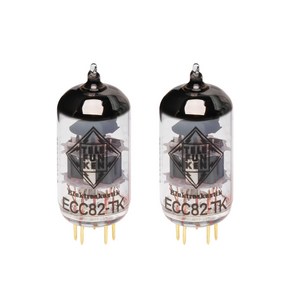 TELEFUNKEN 텔레푼켄 ECC82 TK 12AU7 블랙 다이아몬드 진공관 Matched Pai w / Balanced Tiodes, 1개