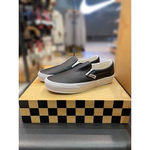 VANS 반스 레더 Classic Slip-on 클래식 슬립온 VN000CT5BPB 남여공용 스니커즈