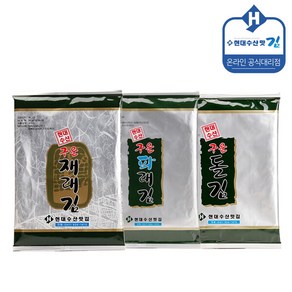 현대수산맛김 보령 대천김 재래김/파래김/돌김 20g x 18봉/조미김/전장김/구운김, 01. 재래김 20g x 18봉, 18개