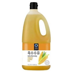 청정원 옥수수유1.8L, 1개, 1.8L