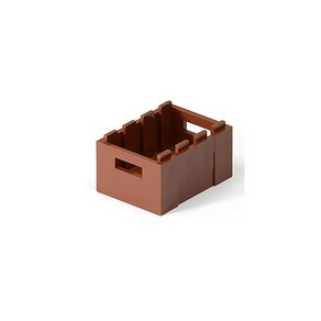 레고 소품 갈색 Containe Cate 3 x 4 x 1 2/3 with Handholds, 1개