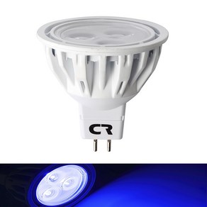 CR 칼라 LED 램프 MR16 4W 12V 청색 할로겐 전구, 기타색, 1개