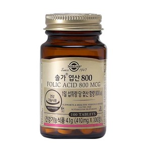 솔가 엽산 800