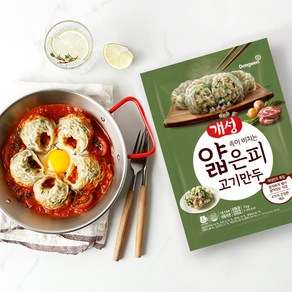 동원 개성 얇은피 고기만두 1kg x 2봉, 2개