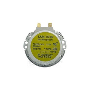 전자레인지 감속모터 싱크로너스 회전모터 SSM-16HR 220V B, 1개