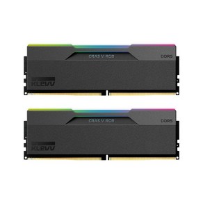 ESSENCORE KLEVV DDR5-6000 CL30 CRAS V RGB 패키지 서린 (48GB(24Gx2)), 2개