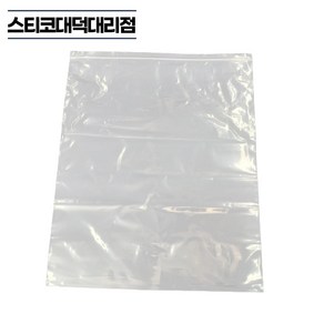 대형 지퍼백 50x60cm 1매 투명 PE비닐 지퍼봉투 특대, 1개