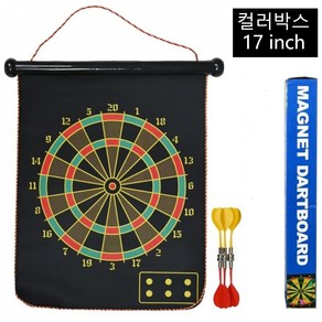 융풍 안전다트 자석다트, 17inch +6 다트, 컬러박스 [배달 6 다트], 1세트