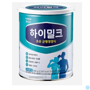 일동 하이 밀크 오리지널 성인 영양 초유 분유 600g, 1개