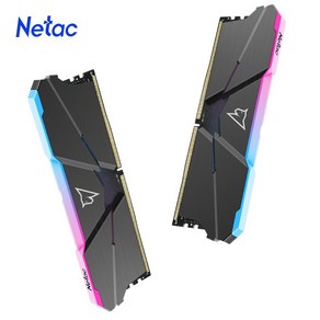 Netac AMD 인텔용 DDR4 RGB RAM 메모리 3200mhz 3600mhz XMP UDIMM 8GB 16GB, [02] 3600mhz 8GB x2, 02 3600mhz 8GB x2, 2개