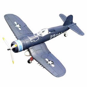 GHSHOP 1:48 규모 WWII F4U 비행기 모델 4D 비행기 조립 모델 키트 성인과 어린이 DIY, 22x18cm, 플라스틱, 다크 블루, 1개