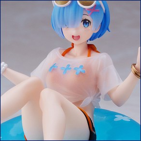 리제로 튜브 렘 피규어 [일본내수용 정품] TAITO Aqua Float Gils REM Re제로부터 시작하는 이세계 생활, 1개