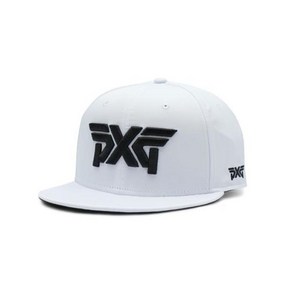 PXG 플랫 볼캡 화이트 22PXG000011-WHT