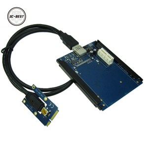 노트북 미니 PCI expess-PCI-e expess x1 HDD 카드 슬롯 사운드 네트워크 그래픽 카드용, 1개