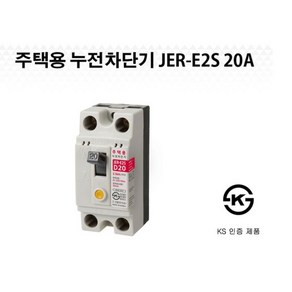 진흥전기 주택용 누전차단기 JER E2S 20A, 1개