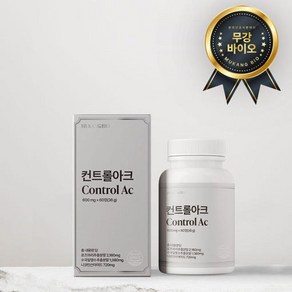 [본사출고]무강바이오 여드름 영양제 모낭염 컨트롤아크, 1개, 60정