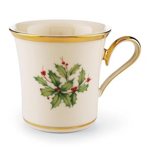 Lenox Holiday Naughty & Nice 머그 2개 세트 2개 멀티, Mug, 1개