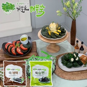 여수 거문도 해풍쑥 찐개떡 500g+ 찐송편 500g, 500g, 2개