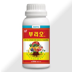 대유 부리오 500ml 액제 - 인산가리 웃자람억제 꽃눈분화 고운색발현 당도 비료, 1개